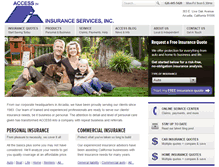 Tablet Screenshot of accessinsurance.com