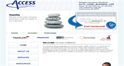 Desktop Screenshot of accessinsurance.net